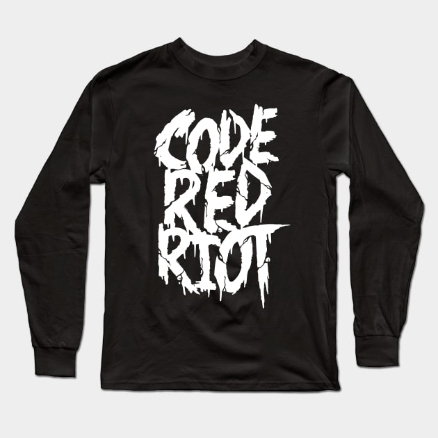 Drip Design #1 Long Sleeve T-Shirt by CodeRedRiot